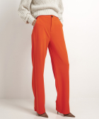 wide fit broek met hoge taille