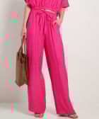 uni wide fit broek elastische boord