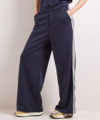 wide fit broek streeptape