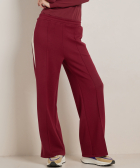 wide fit broek met streepbaan