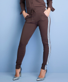 slim fit broek travelstof tape