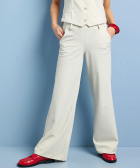 wide fit broek traveltof pinstripe