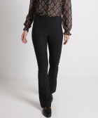 uni flared fit broek rib