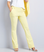 flared fit broek travelstof