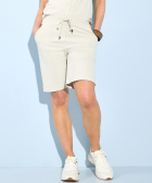 slim fit bermuda travelstof