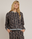 bomber jasje met all-over print