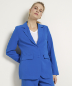 uni blazer met knoopsluiting