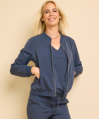 travelstof bomber jasje