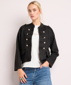 korte blazer met knopen