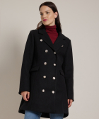 wollook blazer jas met knopen