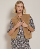teddy gilet