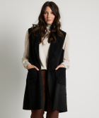 lang gilet lammylook