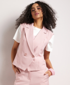 gilet met dubbele knopen