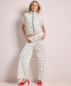 polkadot set met rits