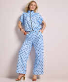 polkadot set met rits