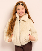 faux fur jasje