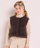 teddy gilet