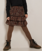 ruche rok chiffon