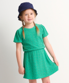 broderie jurk pofmouw
