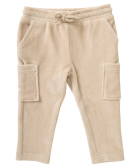 velvet cargo broek