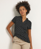 basic polo palmboomprint