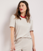 t-shirt met ronde hals