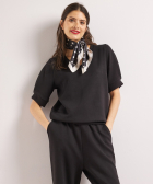 v-hals t-shirt pofmouw