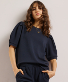 plooimouw t-shirt structuur