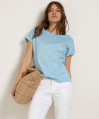 basic t-shirt stippenprint