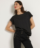 basic t-shirt stippenprint