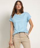 basic t-shirt palmboomprint