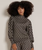 turtleneck top all-over print