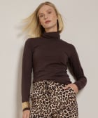 jersey top met col