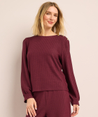 crinkle top met knopen