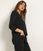 basic top met stippenprint