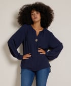 top met sierknoop