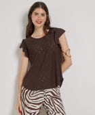 ajour top met ruchemouw