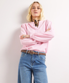 v-hals top structuur