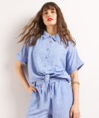 blouse met knoopsluiting