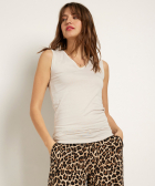 basic singlet met v-hals