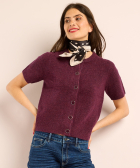 vest met korte mouwen en knopen