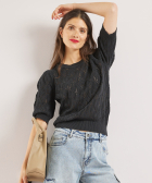 ajour trui korte mouw