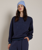 wijde scuba trui embroidery