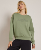wijde scuba trui embroidery amour