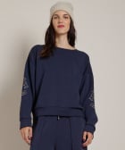 scuba trui met embroidery