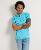 jersey polo all-over minimal