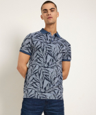 polo met bladprint