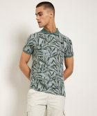 polo met bladprint