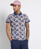 jersey polo all-over print