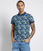 jersey polo all-over print